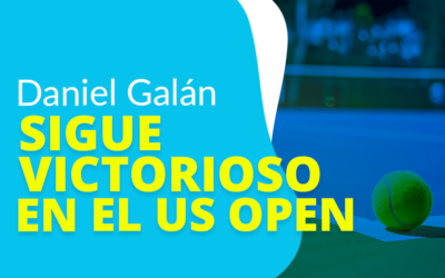 Daniel Galán sigue victorioso en el US Open