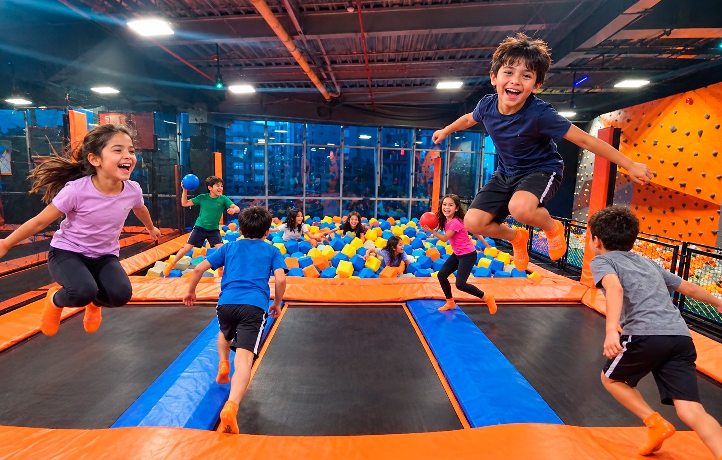 Vacaciones Recreativas Semana de Receso Sky Zone
